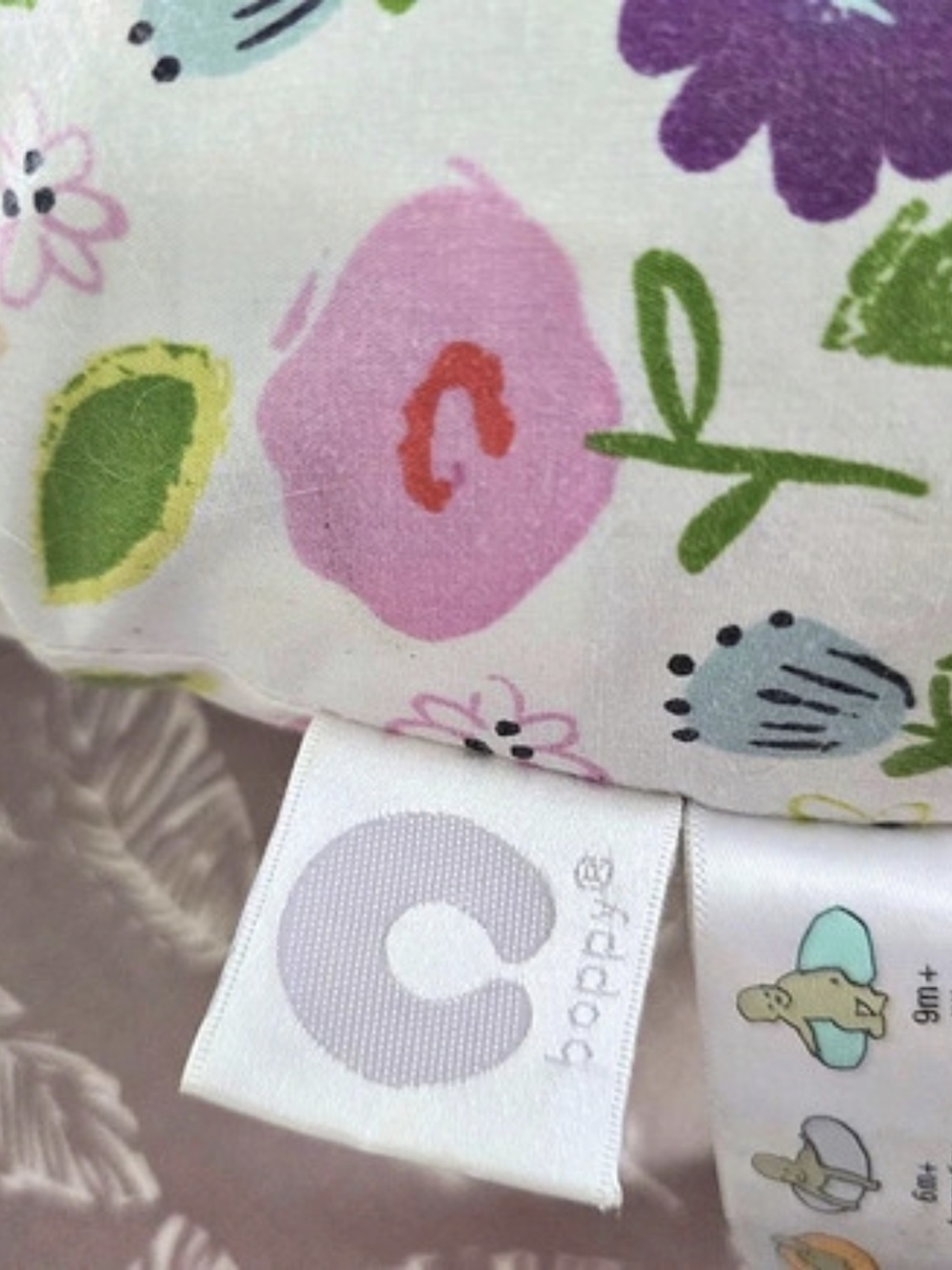 Boppy Original Nursing Pillow - Floral Print - Picture 2 of 2